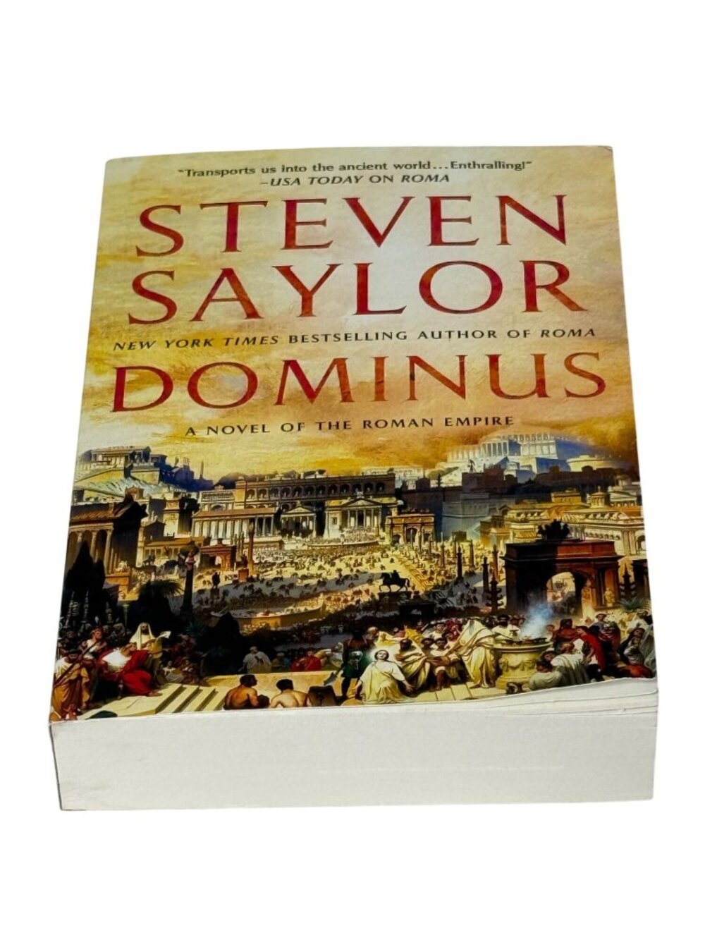 Dominus by Steven Saylor New Historical Fiction Book Roman Empire